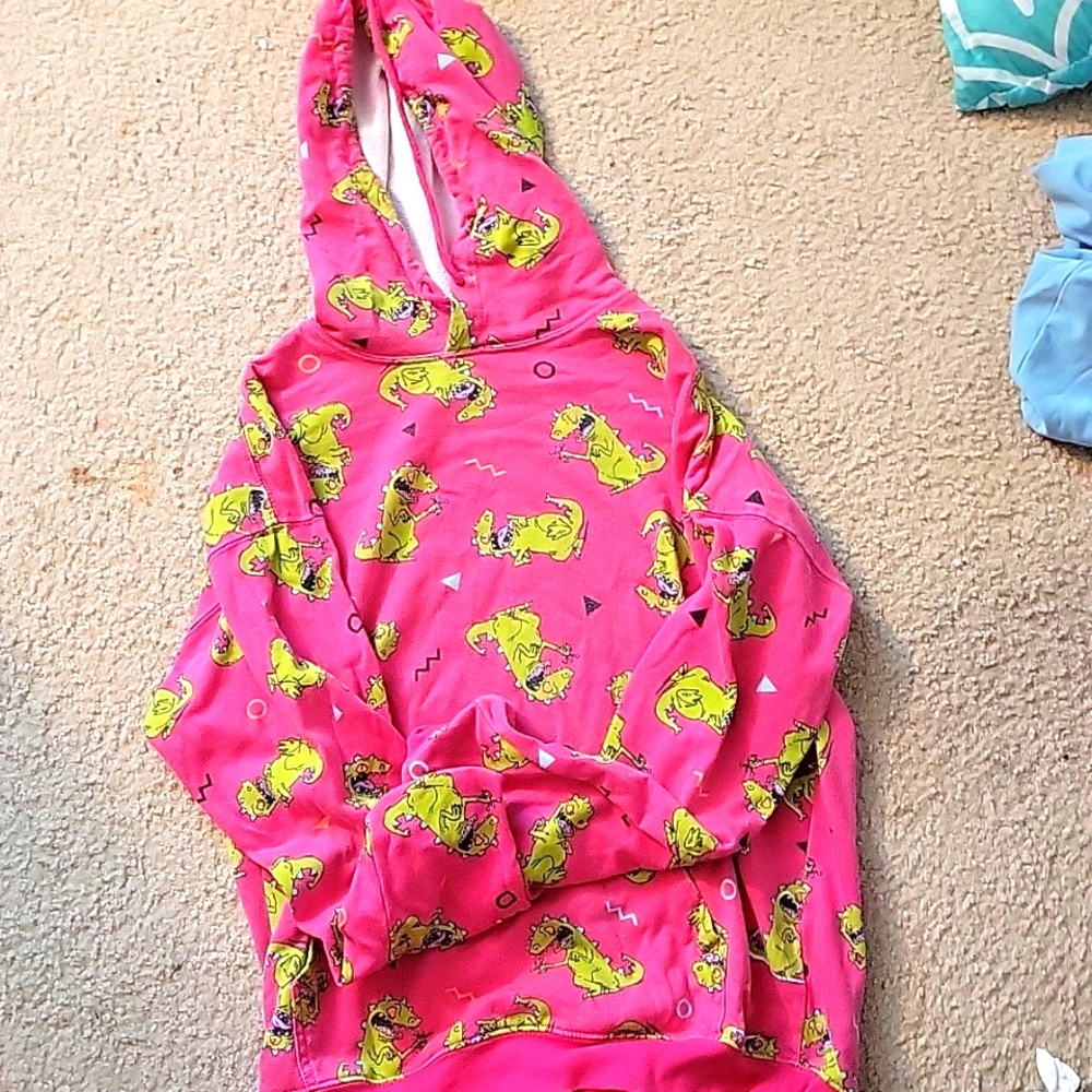 Pink reptar sweatshirt